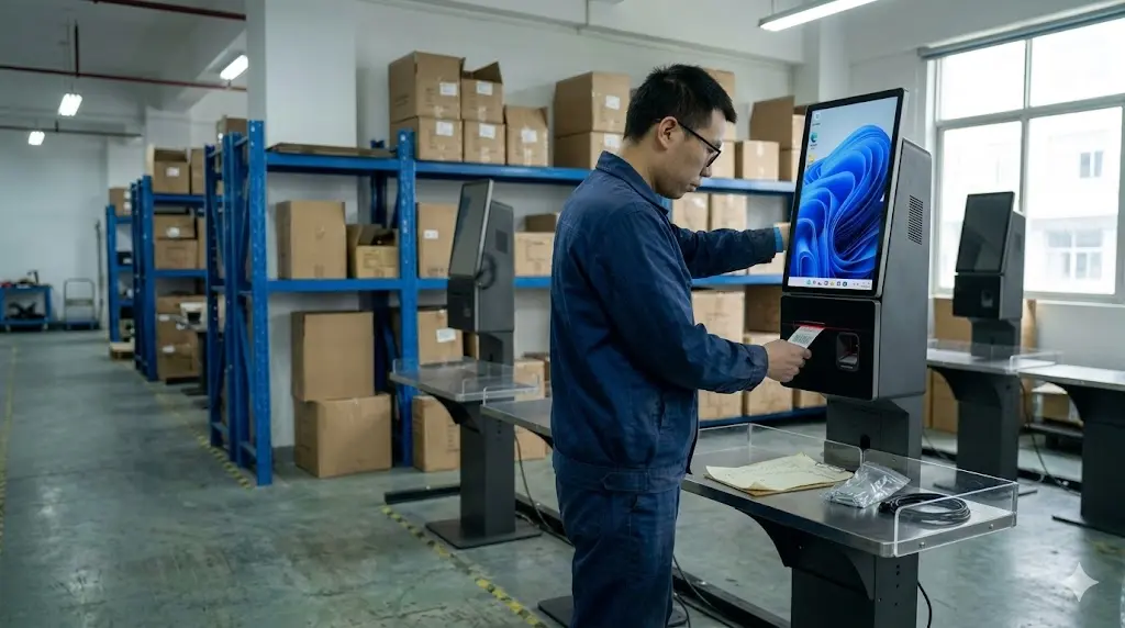 Hardware de quioscos de autoservicio con Windows IoT