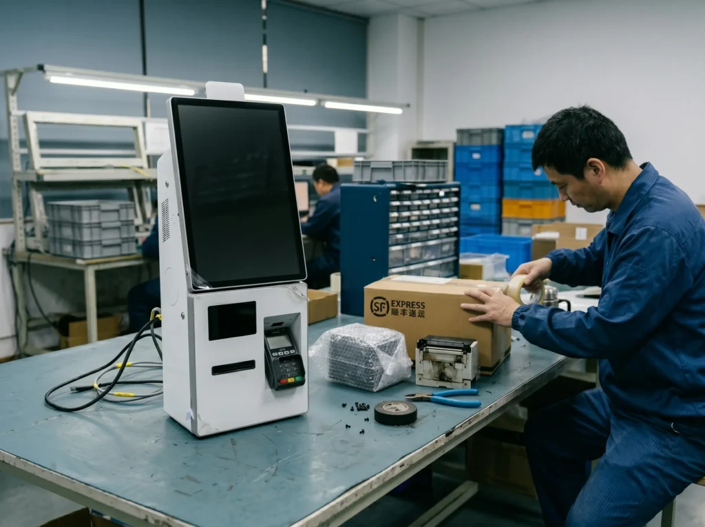 tesp pos terminal quality testing hardware partner