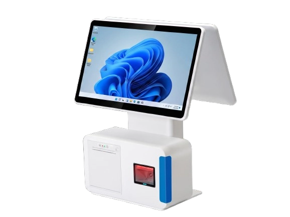 Windows POS machine and terminal with retail peripheral connections