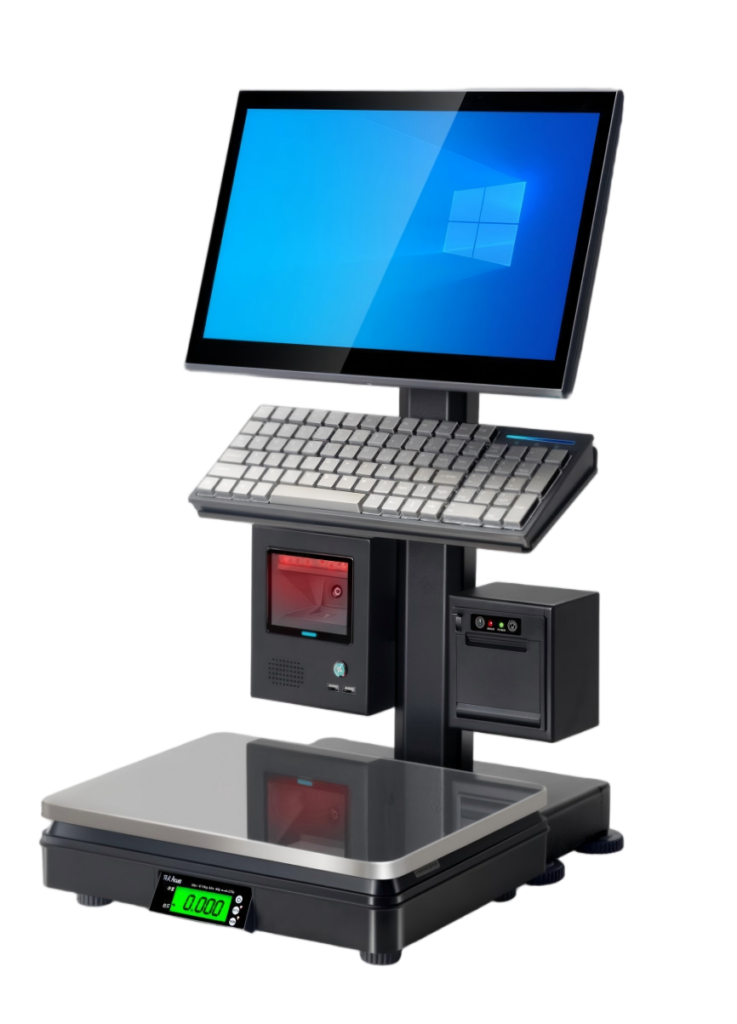 retail checkout hardware planning with product links for self-checkout and weighing projects